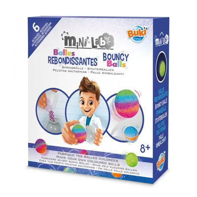 Coffret créatif pour fabriquer des balles rebondissantes colorées