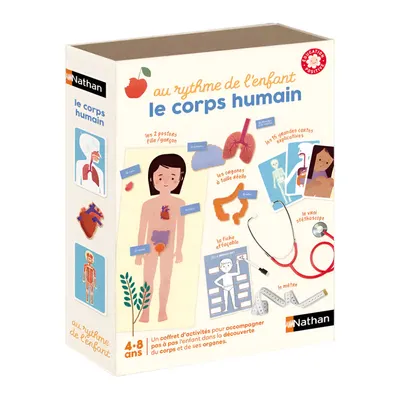 À la découverte du corps humain : coffret d’activités dès 4 ans