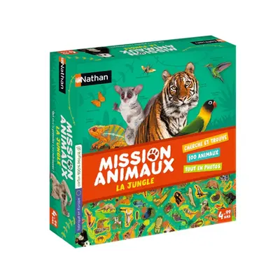 Jeu d’observation des animaux de la jungle dès 4 ans