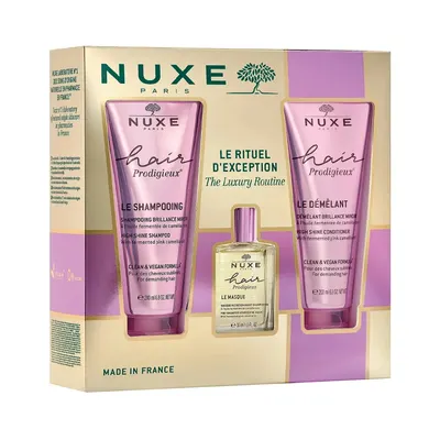 NUXE Hair Prodigieux : trio éclat pour les cheveux