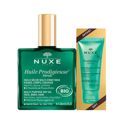 Rituel Néroli : huile sèche et gelée de douche 30 ml