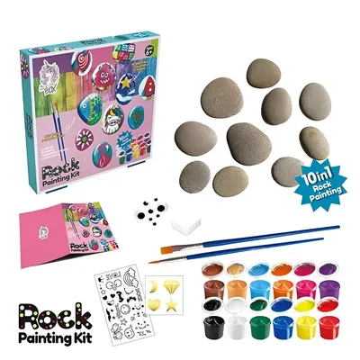 Peinture sur cailloux, kit créatif