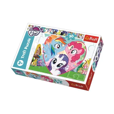 Les poneys en balade : puzzle 30 pièces dès 3 ans