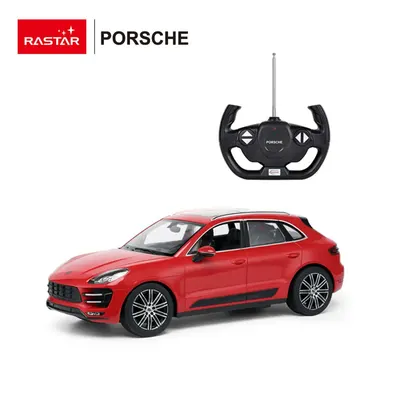 Porsche Macan rouge radiocommandé 1:14 avec feux
