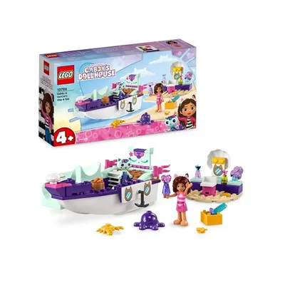 L’escapade bateau-spa de Gabby et MerCat LEGO, 4 ans+