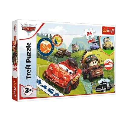Cars en balade : puzzle Maxi de 24 pièces dès 3 ans