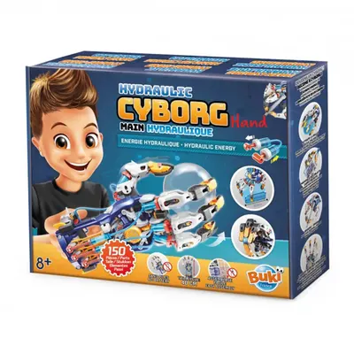 Main cyborg hydraulique à assembler Buki 8+