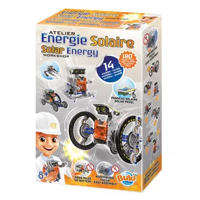 Atelier de véhicules solaires à assembler, 14 modèles – Buki 8+