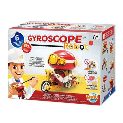 Jeu de construction gyroscopique, 6 modèles dès 8 ans