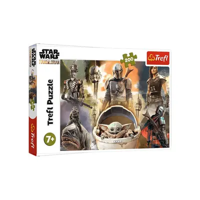 Mandalorien et Grogu : puzzle Star Wars de 200 pièces