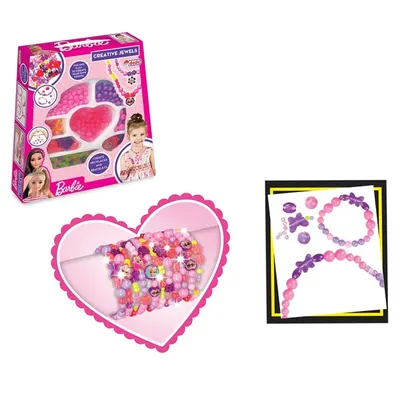 Perles Barbie à composer, coffret créatif dès 8 ans