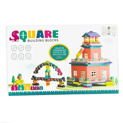 Coffret de construction créative 368 pièces dès 3 ans