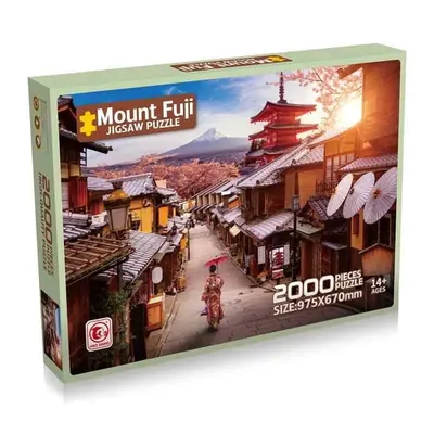 Rue japonaise au pied du Fuji – puzzle 2 000 pièces