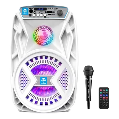 Enceinte karaoké Groove 217 V2 avec micro filaire