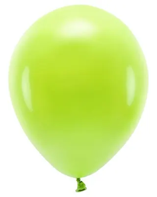 Une touche pistache : 100 ballons pour la fête