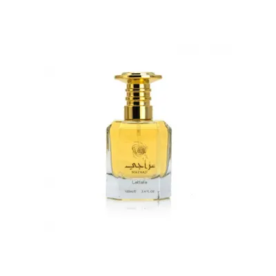 Parfum féminin Lattafa en flacon doré, 100 ml
