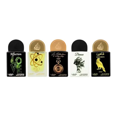 Miniatures Lattafa Pride : cinq parfums en coffret