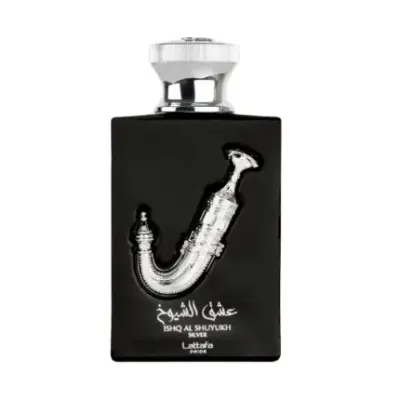 Ishq Al Shuyukh Silver de Lattafa Pride, parfum unisexe 100 ml