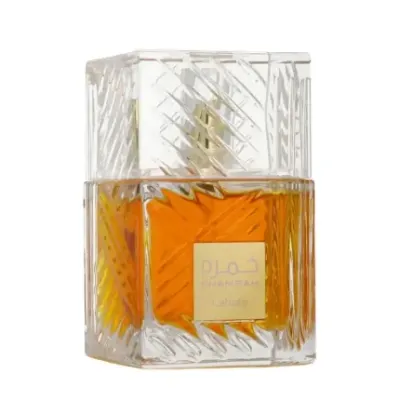 Khamrah de Lattafa, parfum mixte à la cannelle et aux dattes, 100 ml