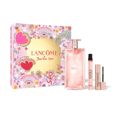 Coffret Idôle Lancôme : eau de parfum 50 ml, mini format et mascara
