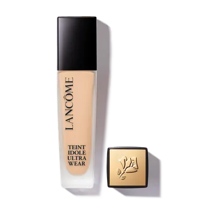 Teint fluide 049 Lancôme, couvrance élevée et fini mat