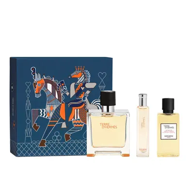 Coffret Terre d’Hermès EDT 100 ml avec formats assortis