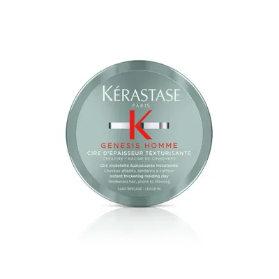 Cire texturisante Genesis Homme pour cheveux fins, 75 ml