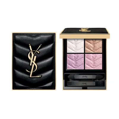 Mini Clutch 740, quad de fards aux reflets rosés — YSL
