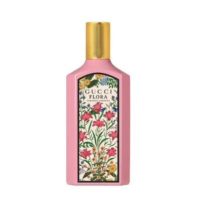 Gucci Flora Gardenia 100 ml, EDP aux notes de poire et sucre roux