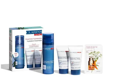 Coffret Clarins Men : baume hydratant et soins visage
