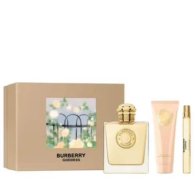 Burberry Goddess EDP : trio parfum, lait corps et vaporisateur