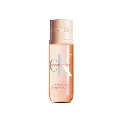 Sheer Peach Calvin Klein, brume corps et cheveux 236 ml