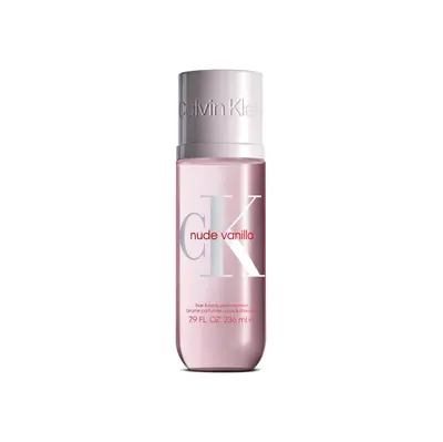 Brume Nude Vanilla Calvin Klein pour corps et cheveux, 236 ml