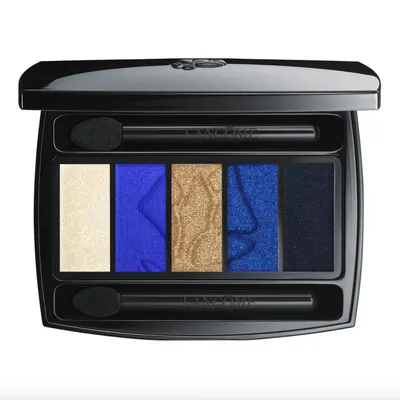 Palette Hypnôse 15 Lancôme, cinq fards aux tons bleus et dorés