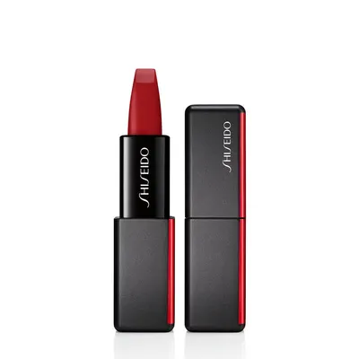 Rouge à lèvres Shiseido 516 Scarlet Red, fini poudre