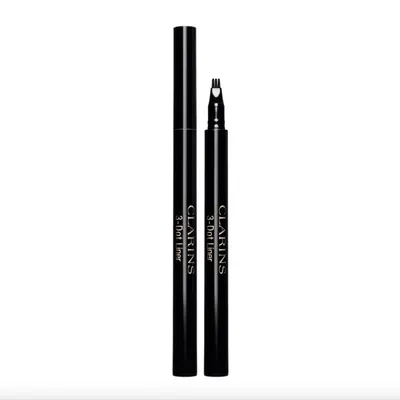 Eyeliner 3-Dot noir Clarins, pointe trident