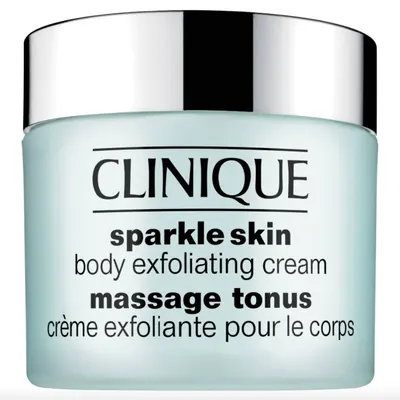 Crème exfoliante corps Sparkle Skin, massage tonus — Clinique