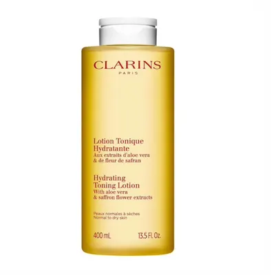 Clarins, lotion tonique hydratante à l’aloe vera
