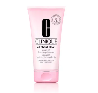 Mousse hydro-démaquillante Clinique, peau mixte à grasse — 150 ml