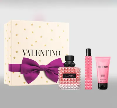 Coffret Valentino Born in Roma Donna, 100 ml + 50 ml + 10 ml