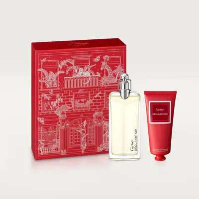 Coffret Déclaration Cartier : eau de toilette 100 ml et gel douche