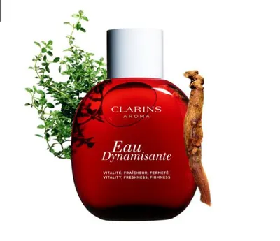 Eau Dynamisante Clarins, eau de soin tonifiante