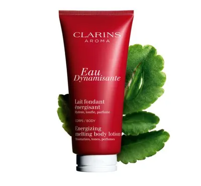 Lait corps Eau Dynamisante, soin parfumé Clarins