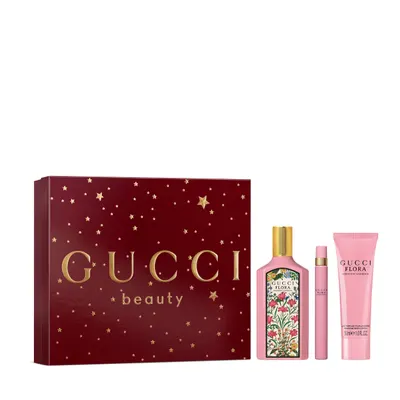 Coffret Gucci Flora : parfum, format nomade et lait corps