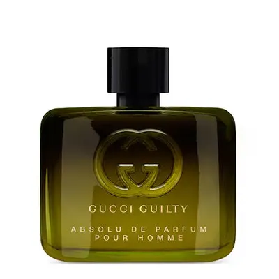 Gucci Guilty Absolute homme, vétiver et accord cuiré — 60 ml
