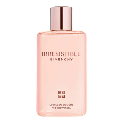 Huile de douche Irrésistible Givenchy, notes boisées et florales