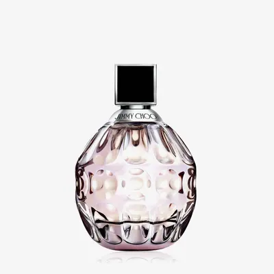Jimmy Choo EDT, flacon rond aux reliefs sculptés