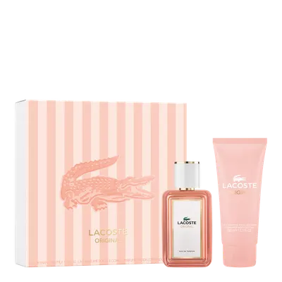 Coffret Lacoste Original Femme : eau de parfum 60 ml et lait