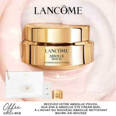 Baume nettoyant Rose 80, Absolue Lancôme, 150 ml