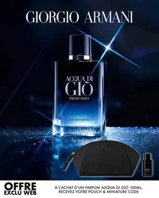 Profondo Parfum Armani, bergamote et immortelle — 50 ml